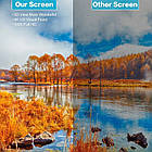 ⇒ Екран White Milk "Black Back" (84 дюйми) - білий проекційний екран для проектора з чорною зворотною стороною, фото 6