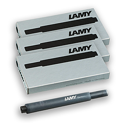 Набір чорнильних картриджів Lamy T10 чорні 15 шт. 3 пачки (1602075)