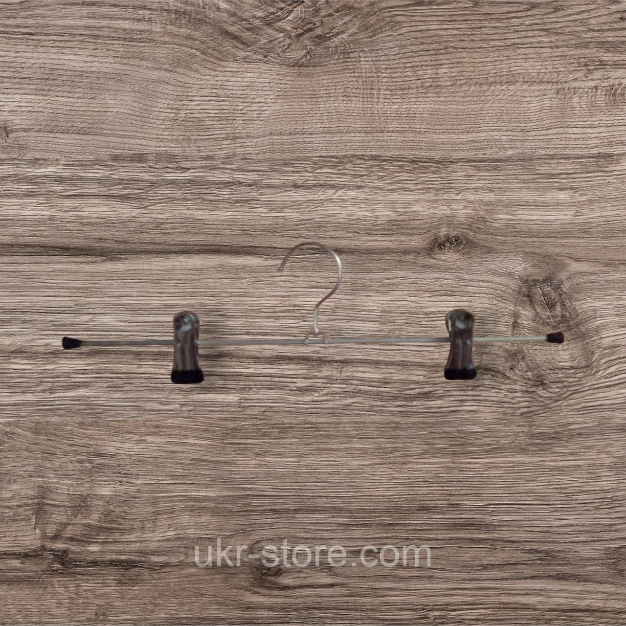 Вішалка прищіпка 35 см хром люкс, фото 1