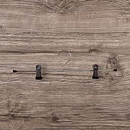 Вішалка прищіпка 40 см хром люкс