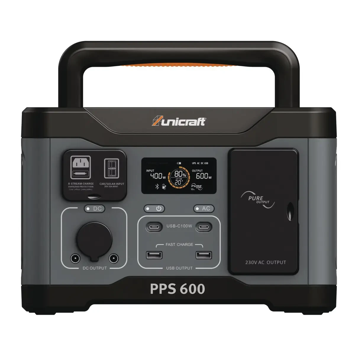 Зарядна станція Unicraft PPS 600 / 600 Вт /512 Вт.год., фото 1