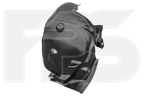 Підкрилок Renault Megane 09-14 передіий лівий, задня частина - FP 5619 391