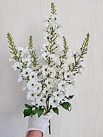 Штучний букет дзвіночків. Букет декоративний ( білий , 56 см ), фото 3