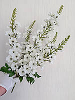 Штучний букет дзвіночків. Букет декоративний ( білий , 56 см ), фото 4