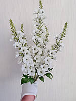 Штучний букет дзвіночків. Букет декоративний ( білий , 56 см ), фото 6