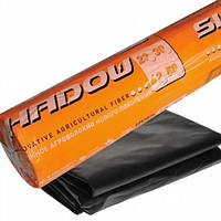 Агроволокно черное 50 г/м² 1.6х10 м пакетированное укрывное для теплиц огорода защиты от заморозков