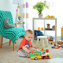 Паровоз Лімпопо Ігровий набір Kiddieland українською зі світловим ефектом (056903, фото 5