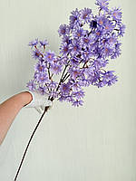 Штучна квітуча гілка для декору ( бузкова , 80 см ), фото 2