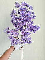 Штучна квітуча гілка для декору ( бузкова , 80 см ), фото 5
