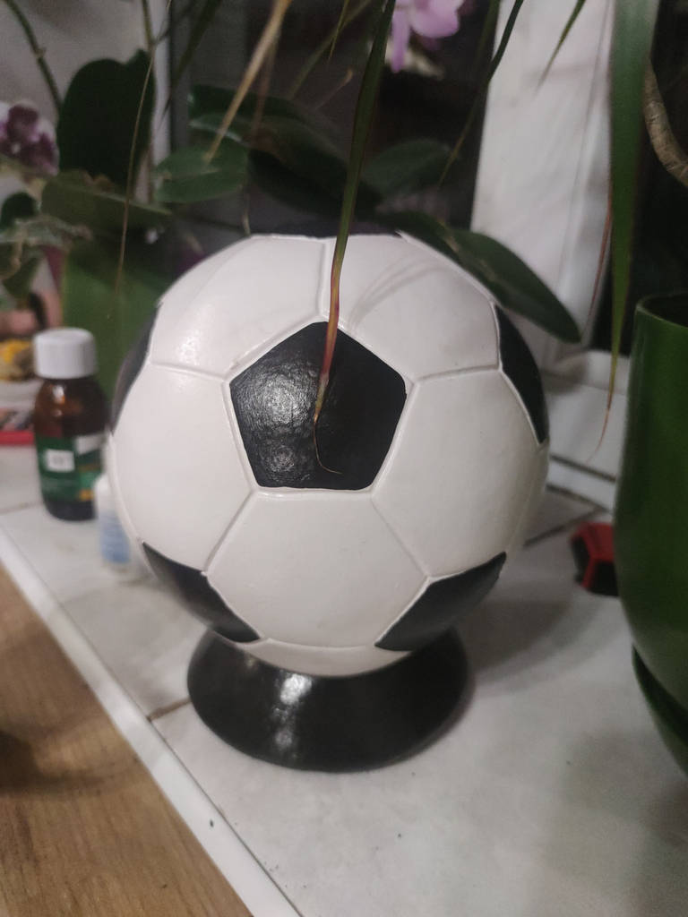 Скарбничка Футбольний м'яч 21 см - фото покупців 1