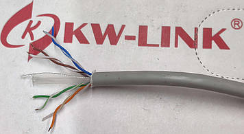 Кабель вита пара KW-Link 6 категорії, мідний,метр