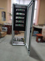 Зарядна шафа стартових АКБ, 120 А, ампер, 216 V, Вольт, ВАКС, регулювання струму, одночасно до 24 АКБ 12V, 24V