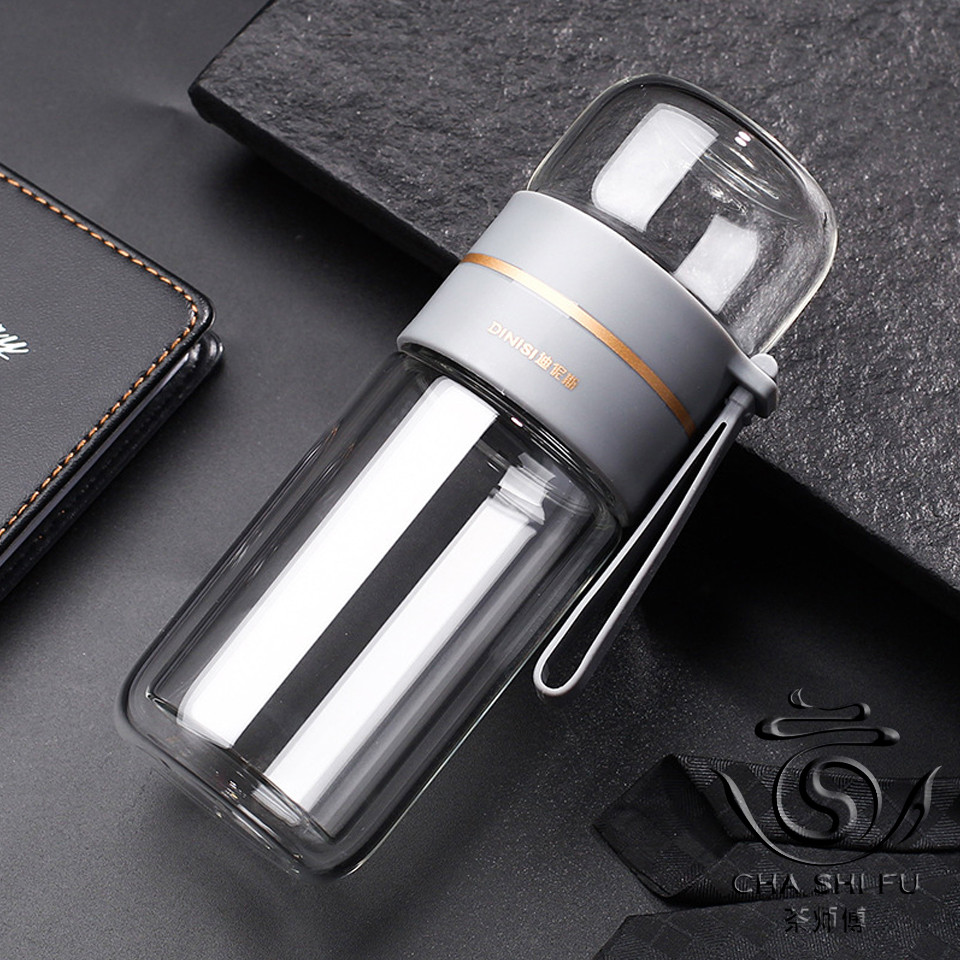 Колба для заварювання китайського чаю, 350 мл. Сіра, фото 1