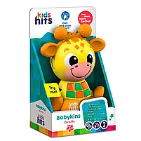Музична розвиваюча іграшка Чарівні звірята Kids Hits, KH10/002 "Жираф", на батарейках, вуха клацають, рухаються, світло, мелодії., фото 4
