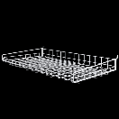 Торговий сітчастий стелаж 6 кошиків 80 см, фото 3