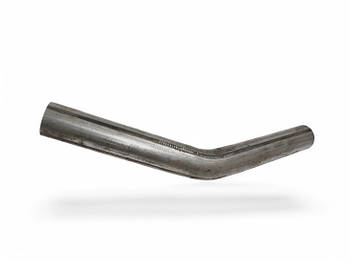 Труба глушника ремонтна коліно діаметр 45 х 1.5 х 465 Кут 30 градусів AGK4530 Польща.