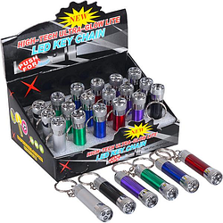 Брелок ліхтарик метал 7 см 518-3