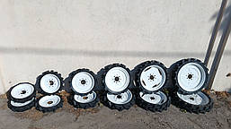 Безповітряні безкамерні колеса для мотоблока 3.5-6, 4-8, 4-10, 5-10, 5-12 — Купити від виробника