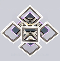 Світлодіодна люстра з підсвіткою та пультом керування SC-3123-4+1C BP