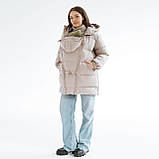 Зимова слінгокуртка / Пуховик для вагітних s m l xl, фото 4