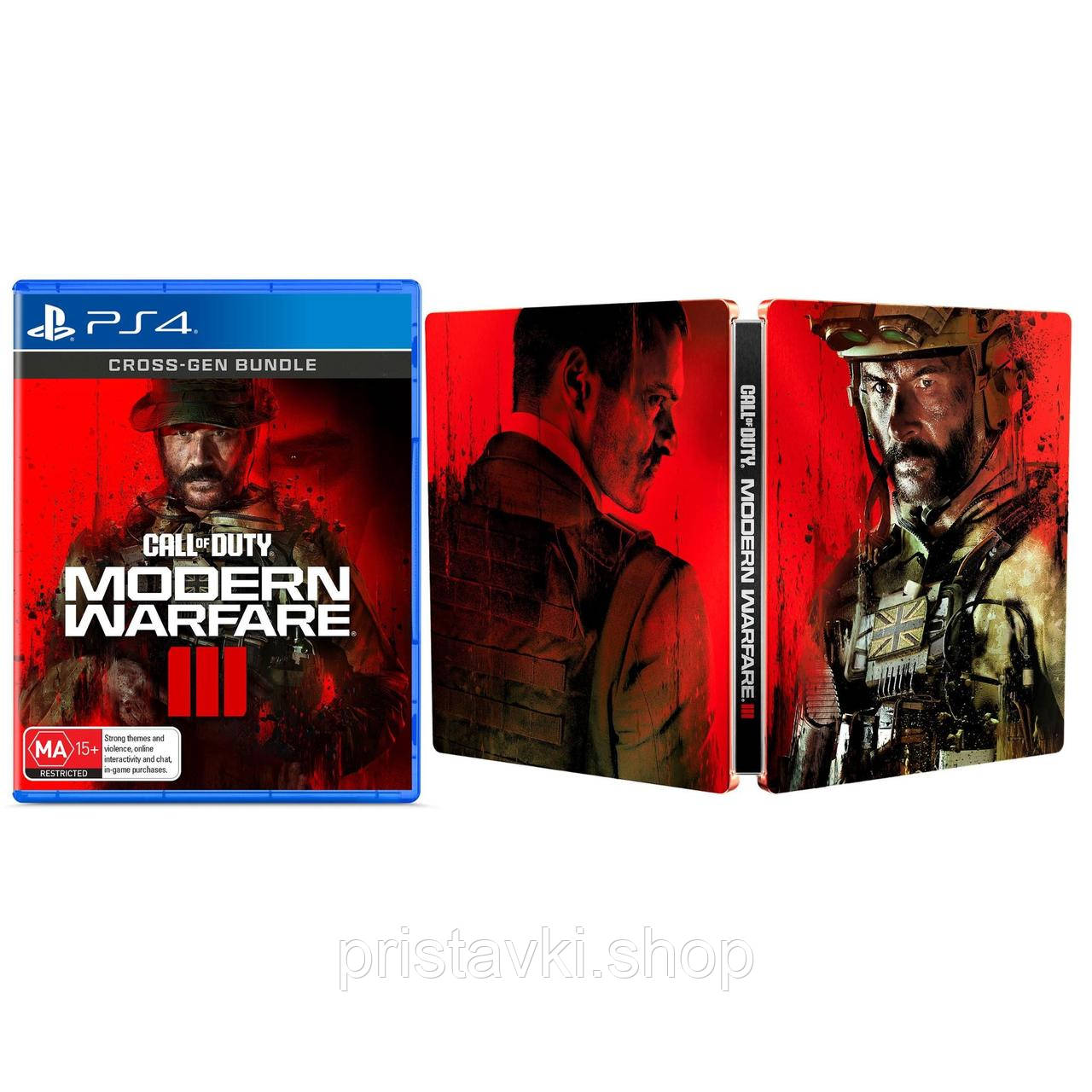 Call of Duty Modern Warfare III Cross-Gen Edition + Steelbook PS4