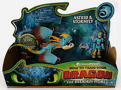 Астрід і дракон Громгильда з мф Як приручити дракона Astrid Stormfly