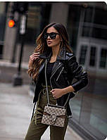 Жіноча куртка косуха коротка.Чорна і біла. Є розміри.