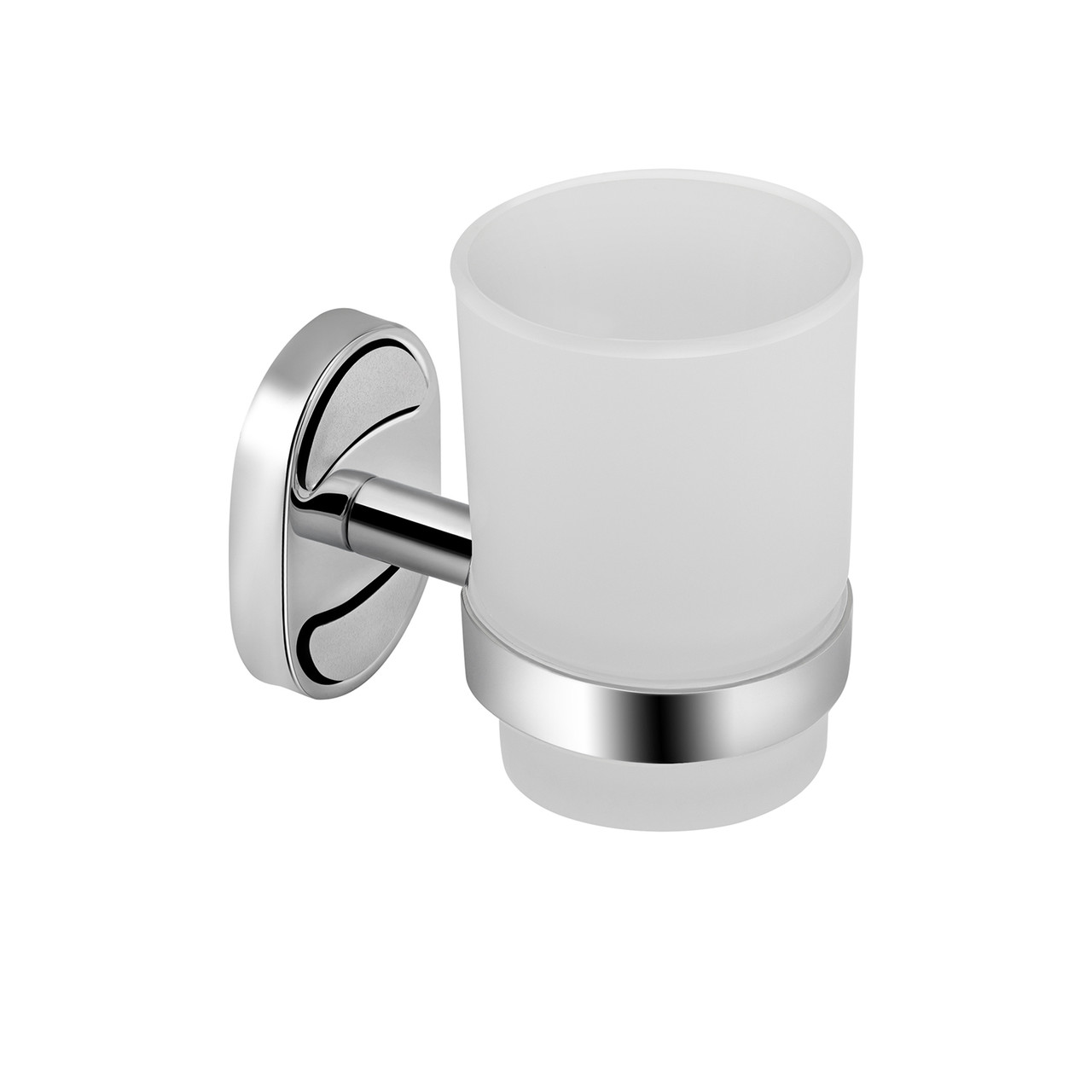 Склянка з тримачем для ванної кімнати Kroner KRM Elbe - ACG2906, фото 1