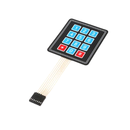 Матрична клавіатура 3х4 Arduino