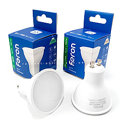 Світлодіодна лампа Feron GU10 LB-216 8W LED 220V MRG Ø50х58мм 2700K / 4000K матова 700Lm