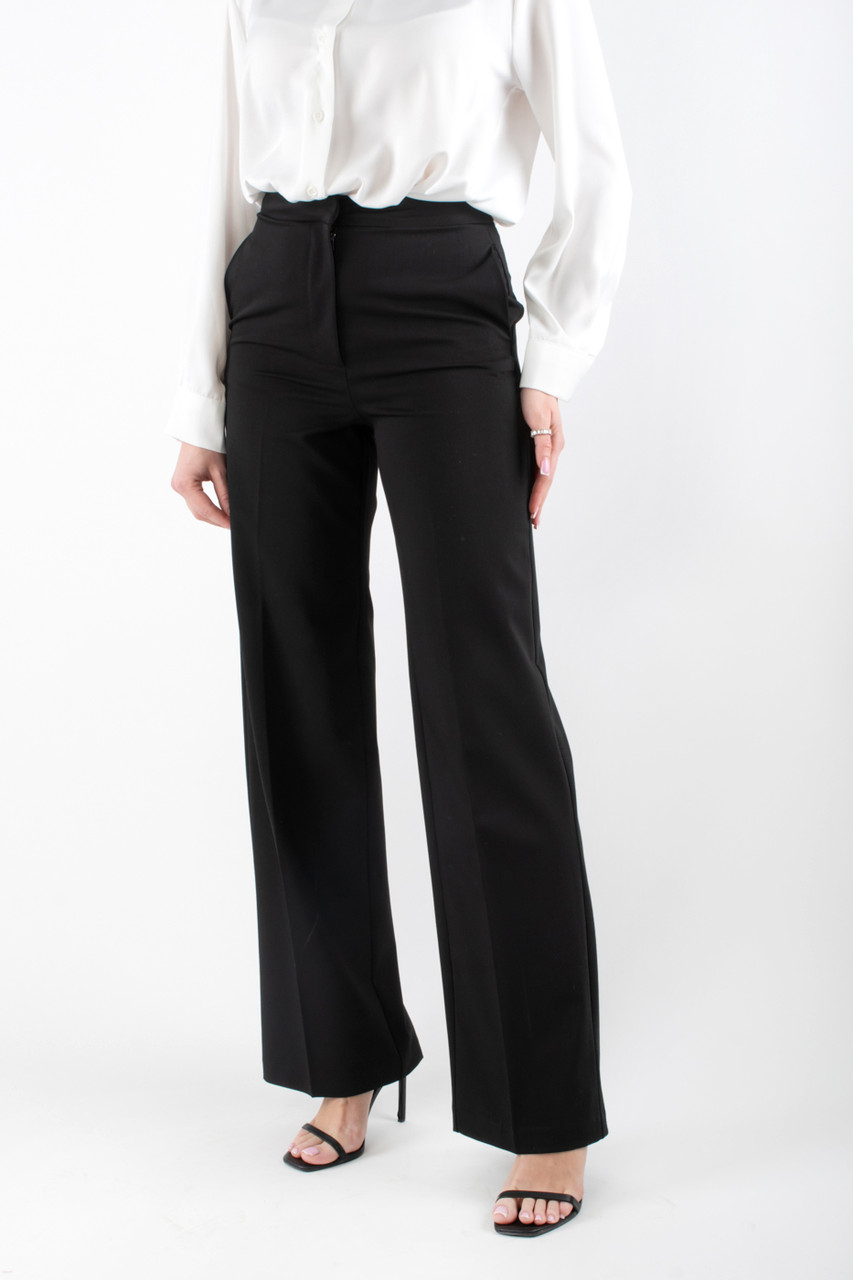 Брюки жіночі палаццо чорні 8010 (2000000102177), фото 1