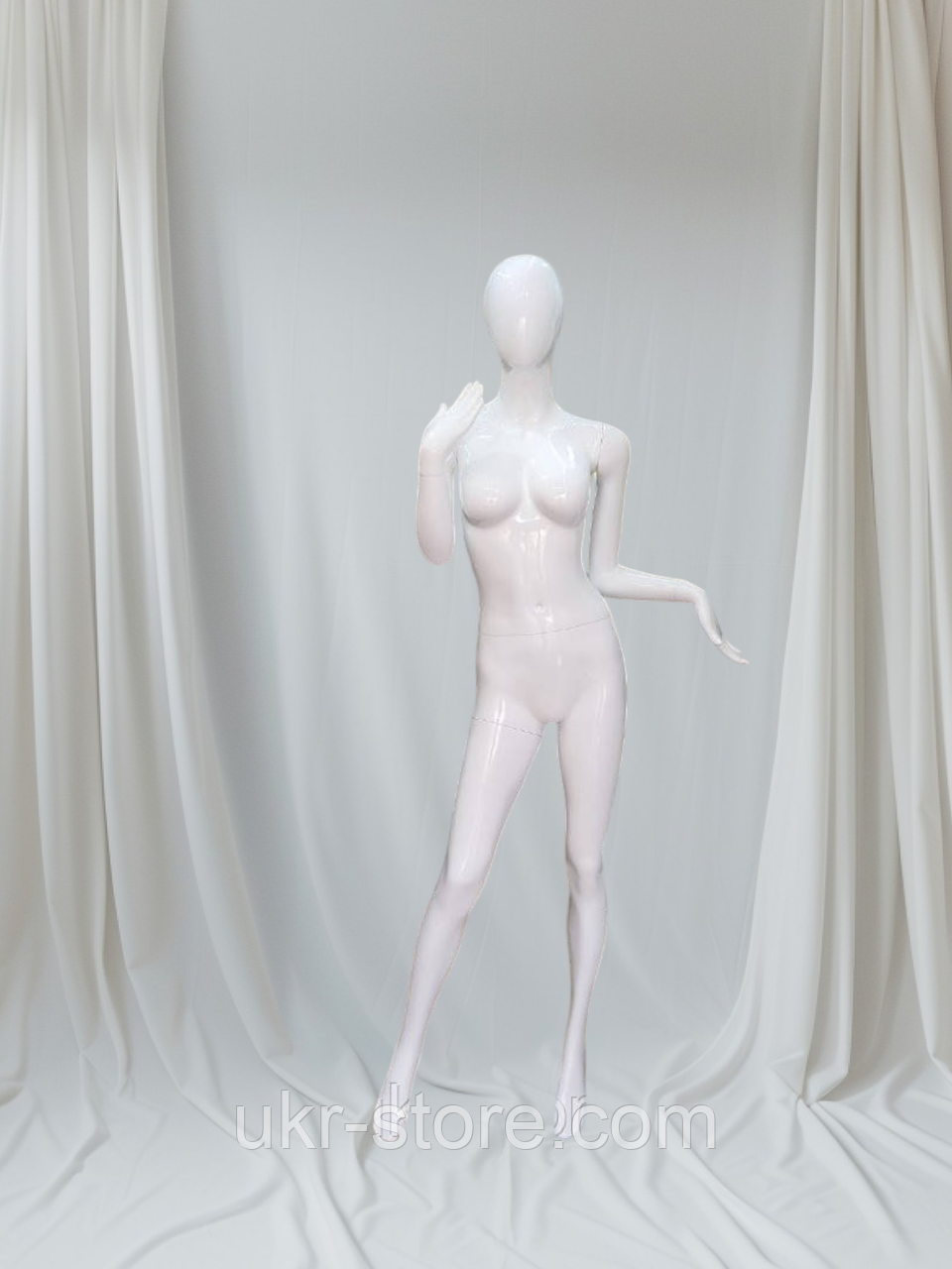 Манекен лакований на підставці, фото 1