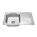 Кухонна мійка Kroner KRP Dekor — 7848 (0.8 мм), фото 4