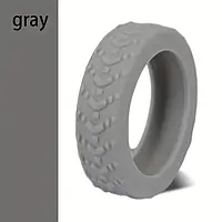 Чохол на колеса багажної валізи з 4 шт/комплект зменшує шум сірого кольору