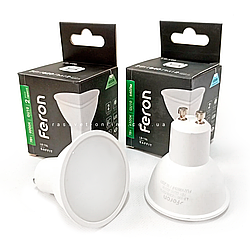 Світлодіодна лампа Feron GU10 LB-196 7W LED SAFFIT 220V MRG Ø50х56мм 2700K / 4000K / 6400K матова 620Lm