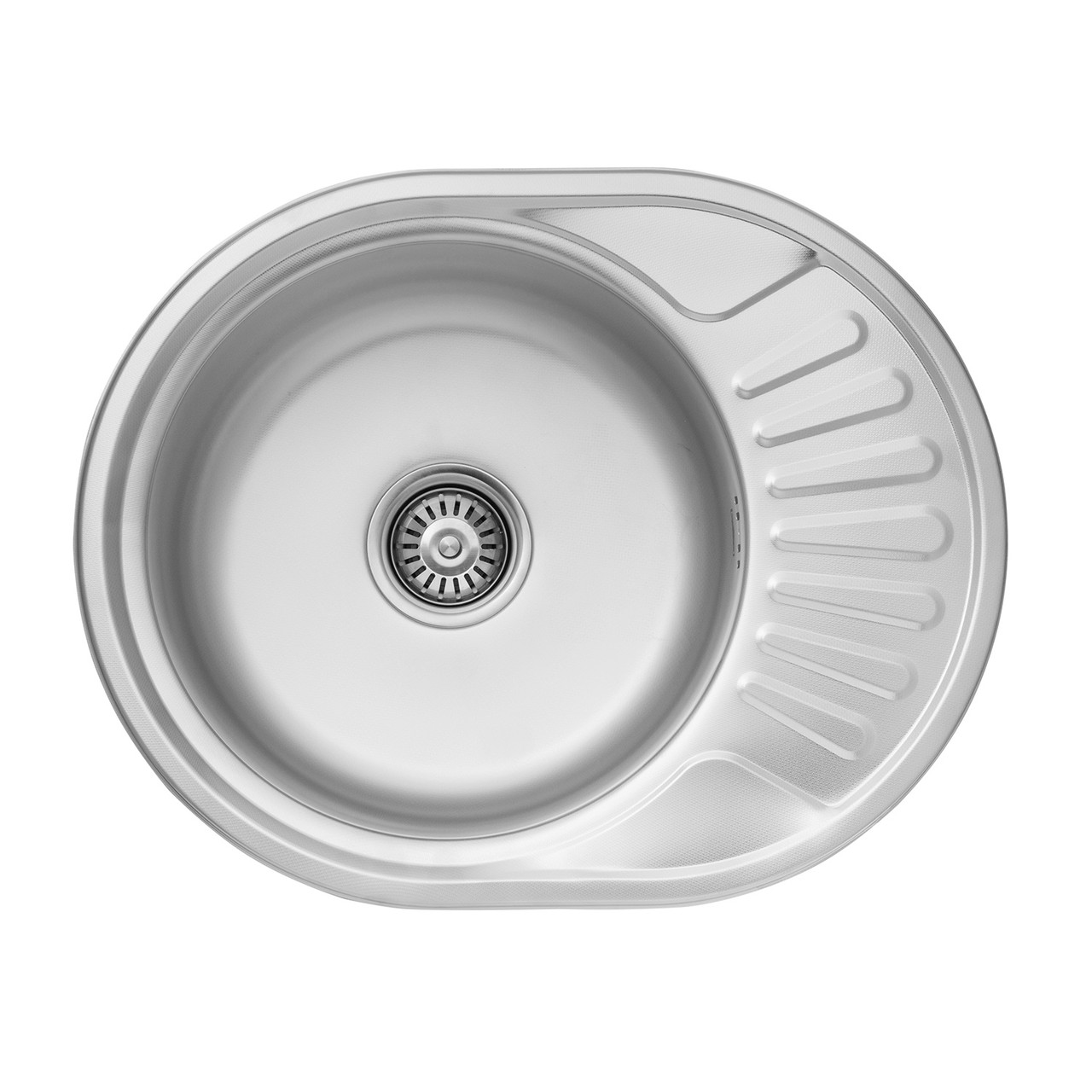 Кухонна мийка Kroner KRP Dekor - 5745 (0.8 мм), фото 1