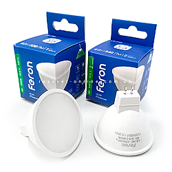 Світлодіодна лампа Feron MR-16 LB-240 4W LED 220V GU5.3 Ø50х46мм 2700K / 4000K / 6400K матова 320Lm