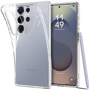 Чохол Spigen Liquid Crystal до Samsung Galaxy S25 Ultra Crystal Clear (ACS08948)