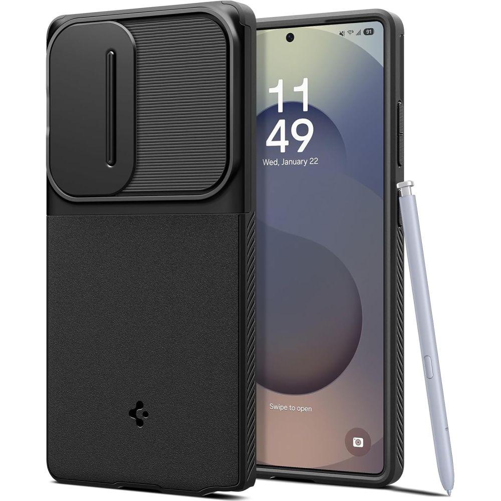 Чохол Spigen Optik Armor до Samsung Galaxy S25 Ultra Matte Black (ACS08969)