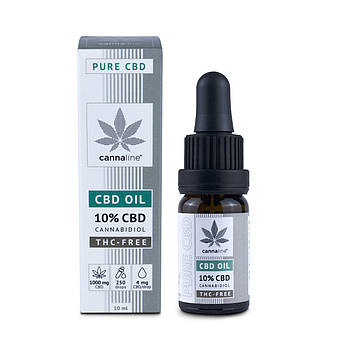 КБД Олія 10% Cannaline | 1000 мг чистого CBD