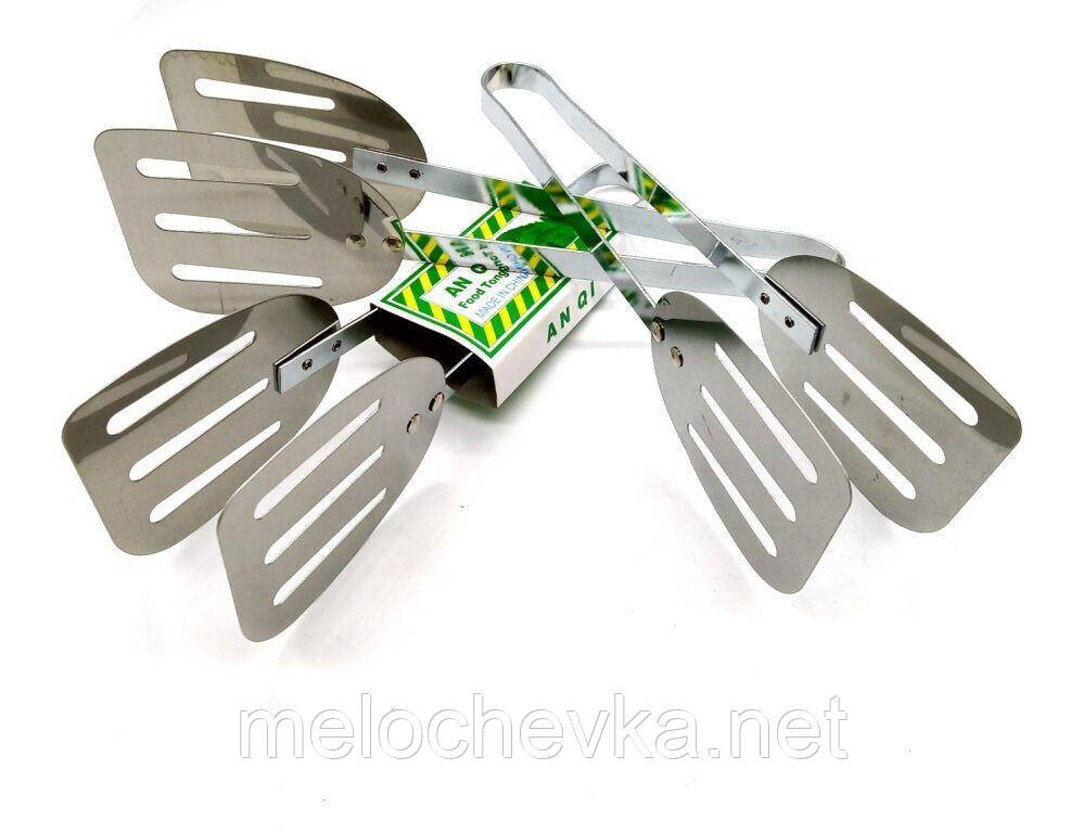 Кухонні щипці лопатка залізні 23*7 см