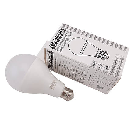 Лампа світлодіодна LED Bulb-A80-18W-E27-220V-4000K-1620L GOLDEN Ny95000043, фото 1