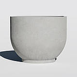 Бетонні вазони "Тіволі" кашпо для квітів, кущів та дерев, для вулиці, саду, дачі та тераси, фото 2