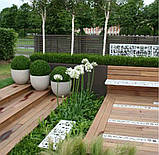 Бетонні вазони "Тіволі" кашпо для квітів, кущів та дерев, для вулиці, саду, дачі та тераси, фото 6