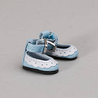 Туфлі для ляльки з ремінцем ажур 2.7*1.2 см