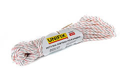 Мотузка поліамідна плетена (капронова) ФАЛ 6 мм 25 м UNIFIX 699606