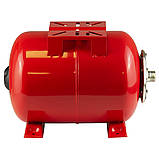 Гідроакумулятор горизонтальний 24 л WETRON HTw24 (779221), фото 5