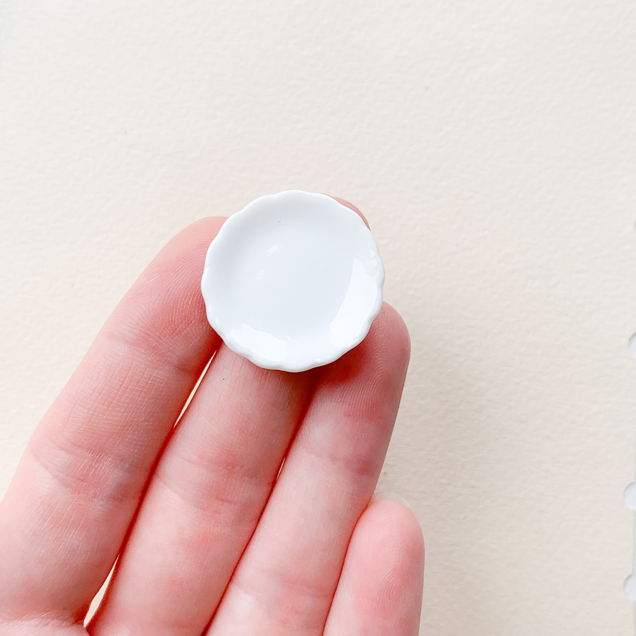 Мініатюрна тарілка 3.5 см, фото 1