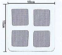 Самоклеючі латки для ремонту москітних сіток 10 листів що розрізаються на 4 латки на клейовій основі 29279, фото 10