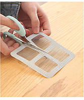 Самоклеючі латки для ремонту москітних сіток 10 листів що розрізаються на 4 латки на клейовій основі 29279, фото 9